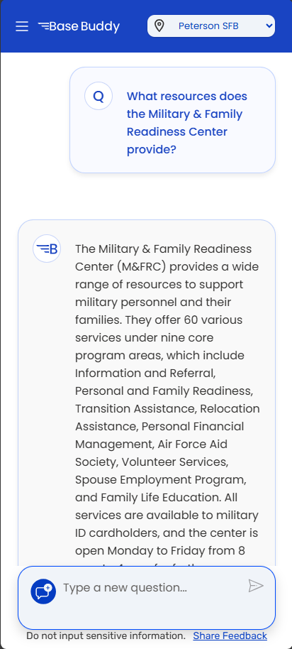 Legacy base website on mobile — hard to navigate